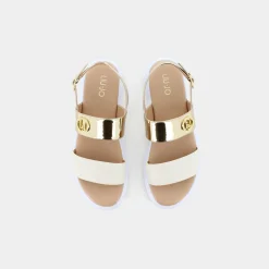 LIU-JO Sandali^4A3725 Marty Milk/Gold - Sandali Beige