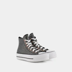 CONVERSE Sportive^A01301C Chuck Taylor All Star Lift Black/Copper/White - Sportive Nero