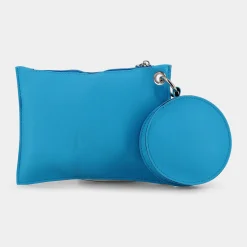 O BAG Piccola Pelletteria^Accex001 - Acqua - Piccola Pelletteria Azzurro