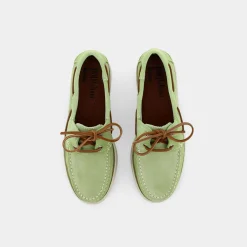 PATTI DI LUNA Stringate^Ac-E23D-06 - Menta - Stringate Verde