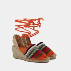 APEPAZZA Espadrillas^Ambra06Crk Anita Fantasia - Campesina Arancio