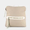 LADY NICE Borse^Am-E21-101 Taupe- Bianco - Borse Beige