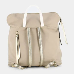 LADY NICE Borse^Am-E21-101 Taupe- Bianco - Borse Beige