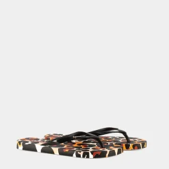 IPANEMA Infradito^83306 Animal Print Ii Black/Orange - Infradito Nero
