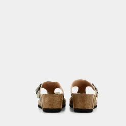 SHEEN Sandali^Ao-E24D-06 Oro - Sandali Beige