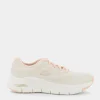 SKECHERS Sportive^149057 Arch Fit Natural Mesh / Coral - Sportive Beige