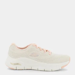 SKECHERS Sportive^149057 Arch Fit Natural Mesh / Coral - Sportive Beige