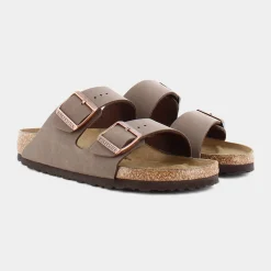 BIRKENSTOCK Sandali^151183 Arizona Black, Birko Flor Mocca - Sandali Marrone