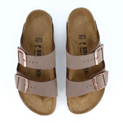 BIRKENSTOCK Sandali^151183 Arizona Black, Birko Flor Mocca - Sandali Marrone