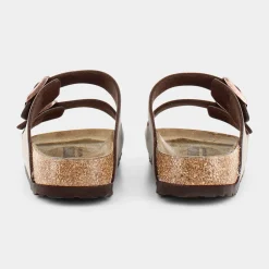 BIRKENSTOCK Sandali^151183 Arizona Black, Birko Flor Mocca - Sandali Marrone