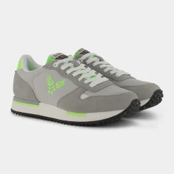 AVIREX Sneakers^Av21M40600 Isaac Ciment Lime - Sneakers Grigio