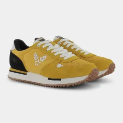 AVIREX Sneakers^Av21M40600 Isaac Soleil Black - Sneakers Giallo