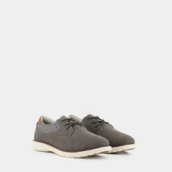 WELLON Stringate^Aw-E23U-38 Beige - Stringate Grigio
