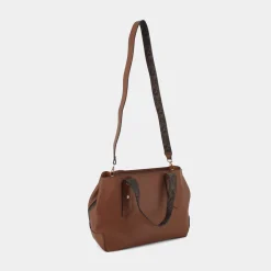 GATTINONI Borse^Bendn7849Wzpt72 Denise Handle Bag Cuoio - Borse Marrone