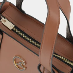 GATTINONI Borse^Bendn7849Wzpt72 Denise Handle Bag Cuoio - Borse Marrone