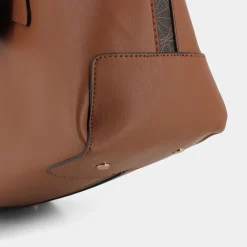 GATTINONI Borse^Bendn7849Wzpt72 Denise Handle Bag Cuoio - Borse Marrone
