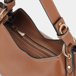GATTINONI Tracolle^Bincd8107Wvp521 Cloe Hobo Bag Tan - Tracolle Marrone