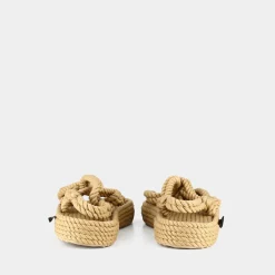 BOHONOMAD Sandali^Bo.0010 Bodrum Platform W Sandali Beige