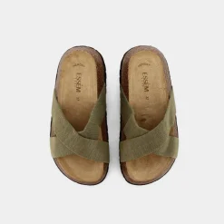ESSEM Sandali^Bp-E23D-06 - Khaki - Sandali Verde