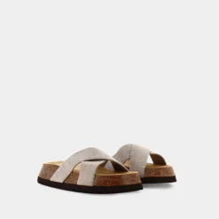 ESSEM Sandali^Bp-E23D-06 - Taupe - Sandali Beige