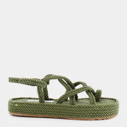 SHEEN Sandali^Bz-E23D-01 Sandali Verde