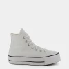CONVERSE Sportive^560846C Chuck Taylor All Star Platform White/Black/White - Sportive Bianco