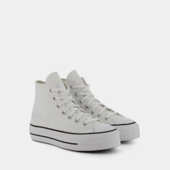CONVERSE Sportive^560846C Chuck Taylor All Star Platform White/Black/White - Sportive Bianco