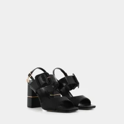 LAURA BIAGIOTTI Sandali^8107 Calf Sandali Nero