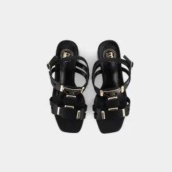LAURA BIAGIOTTI Sandali^8108 Calf Sandali Nero