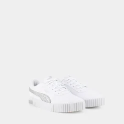 PUMA Sportive^389387 Carina 2.0 Space Metallics White-Matte Silver-Silver - Sportive Bianco