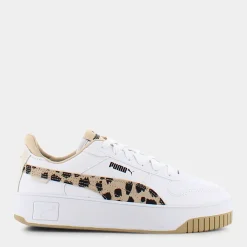 PUMA Sportive^391940 Carina Street Animal White-Granola-Black - Sportive Bianco