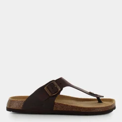 GRUNLAND Sandali^Cb1637 Bobo Infradito Marrone