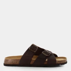 GRUNLAND Sandali^Cb1632 Bobo Marrone - Sandali Beige