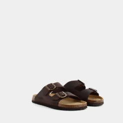 GRUNLAND Sandali^Cb1631 Bobo Sandali Marrone