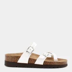 GRUNLAND Sandali^Cb2438 Hola Perla - Sandali Bianco