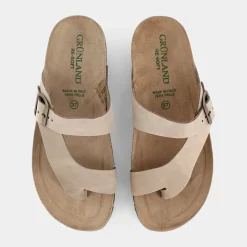 GRUNLAND Sandali^Cb0327 Hola Taupe - Sandali Beige