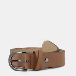 SHEEN Cinture^Cb-I22-05 - Cognac - Cinture Marrone