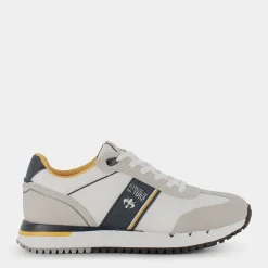 CONTE OF FLORENCE Sneakers^Cf21M60720 Scarlino Ocra Blu - Sneakers Bianco