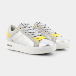 CONTE OF FLORENCE Sneakers^Cf11W80754 Gioia Silver Yellow - Sneakers Argento