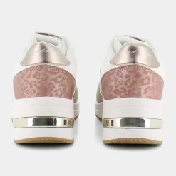 CONTE OF FLORENCE Sneakers^Cf21W52760 Gisella White Rose - Sneakers Bianco