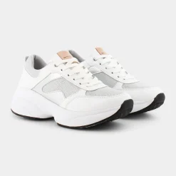SHEEN Sneakers^Ci-E21D-13 Argento - Sneakers Bianco