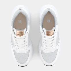 SHEEN Sneakers^Ci-E21D-13 Argento - Sneakers Bianco