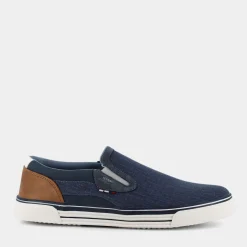 STEP BY STEP Sneakers^Ci-E22U-04 Cuoio - Sneakers Blu