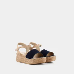 DEALIADI Sandali^Cl-E23D-05 / Beige - Sandali Blu