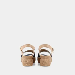 DEALIADI Sandali^Cl-E23D-05 / Beige - Sandali Blu
