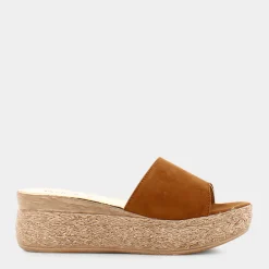 DEALIADI Sandali^Cl-E23D-06 - Cuoio / Oro - Sandali Marrone