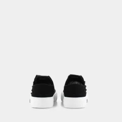 CULT Sneakers^Clw364101 Sabot W Canvas White Sneakers Nero