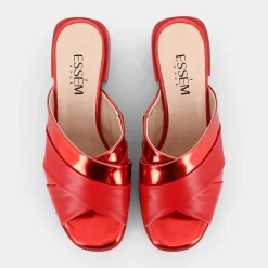 ESSEM Sandali^Cn-E22D-05 Sandali Rosso