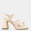 OSCAR&THAIS Sandali^Cp-E23D-02 - Seppia - Sandali Beige