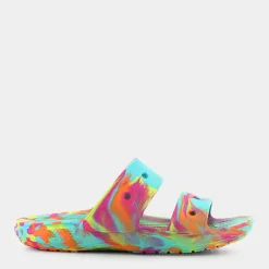 CROCS Ciabatte^Cr.207701 Classic Marbled Sandal Neptune/Multi - Ciabatte Fantasia